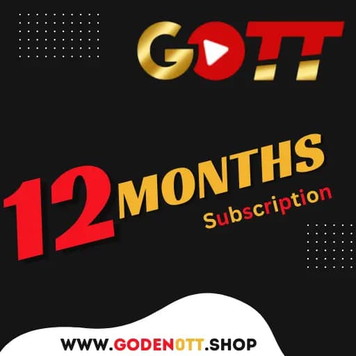 GOLDEN OTT 12 MONTHS GOLDEN OTT ( Ott Platinum ) 12 MONTHS - GOLDEN OTT